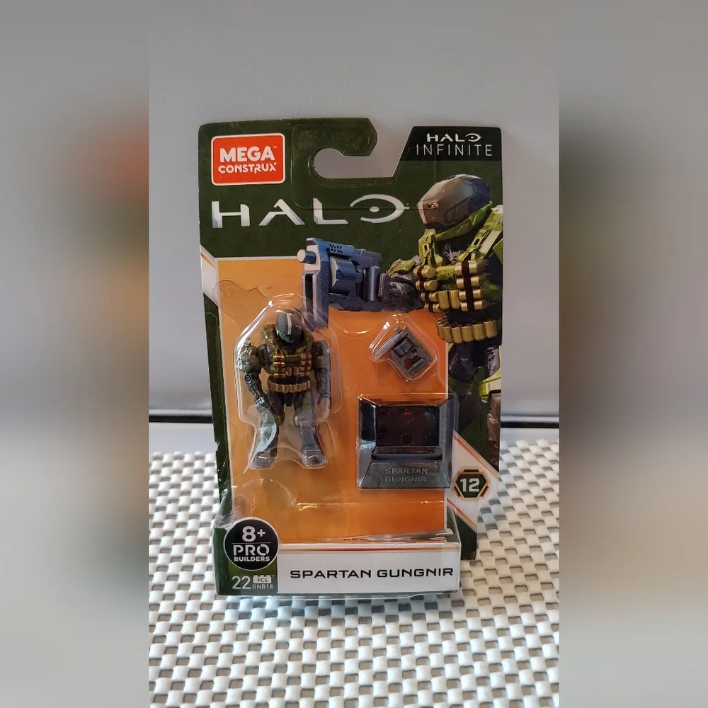 Mega Construx Spartan Gungnir Halo Infinite NWT